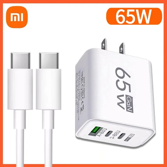 Original Xiaomi Charger 65W Turbo Charging EU