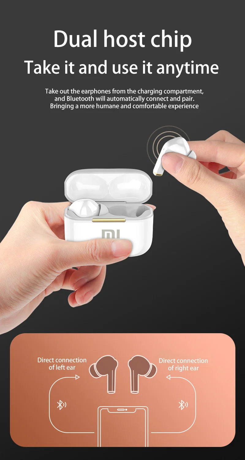 Xiaomi TWS In Ear Earbuds Wireless Bluetooth Earphone High Quality ENC Noise Reduction Hearing Aids Sports Gaming Headsets