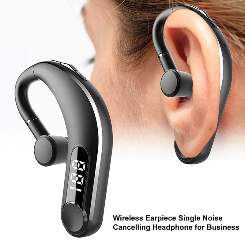 M22 Business headset 5.2 Bluetooth Earphone long battery life Wireless Earphone Handsfree Sports Earbuds With Mic LED Displa