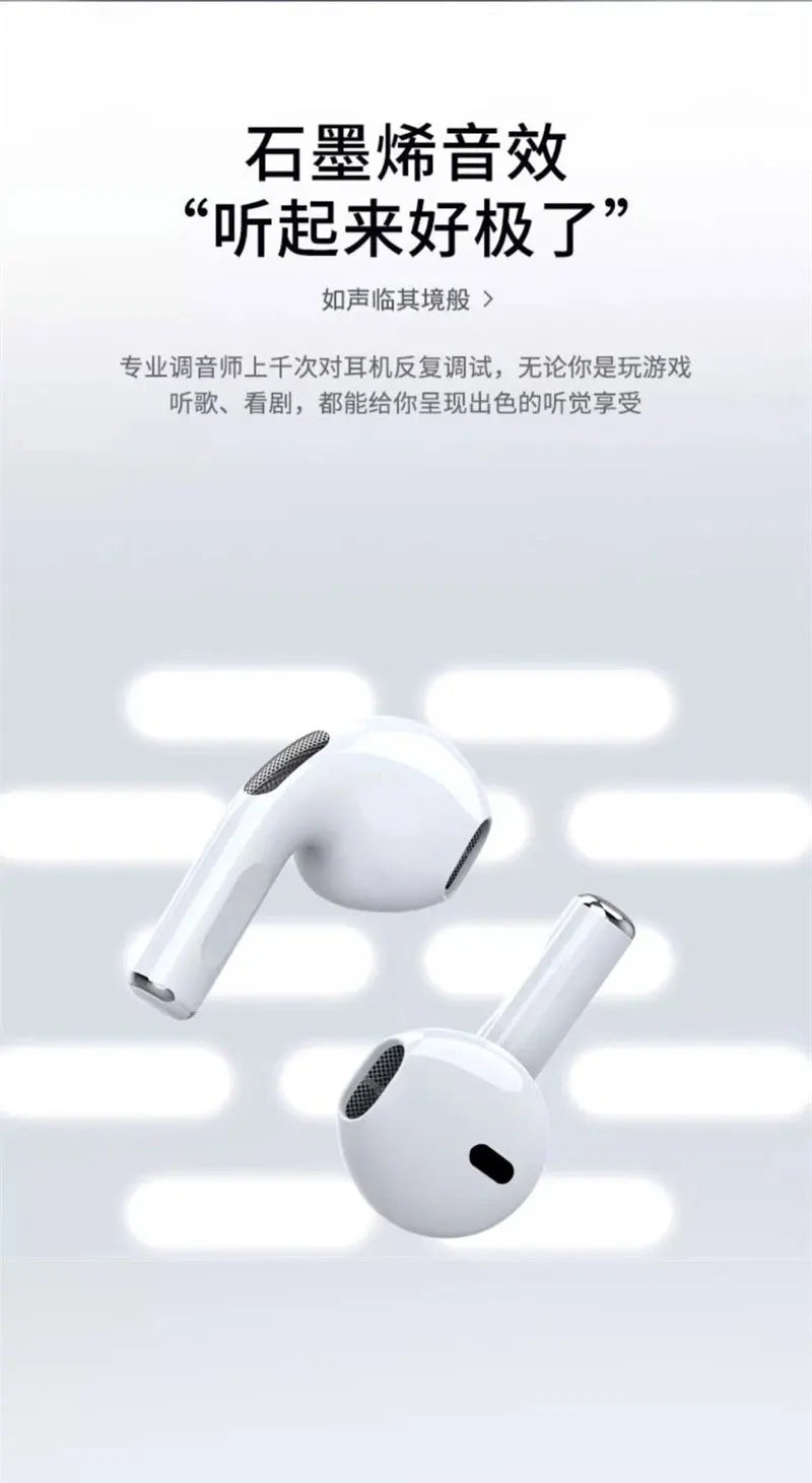 Original XIAOMI Air Pro 4 Earphone TWS Bluetooth Headset HiFi Wireless Headphone Mic Noise Reduction Earbuds Sport Motion Pods