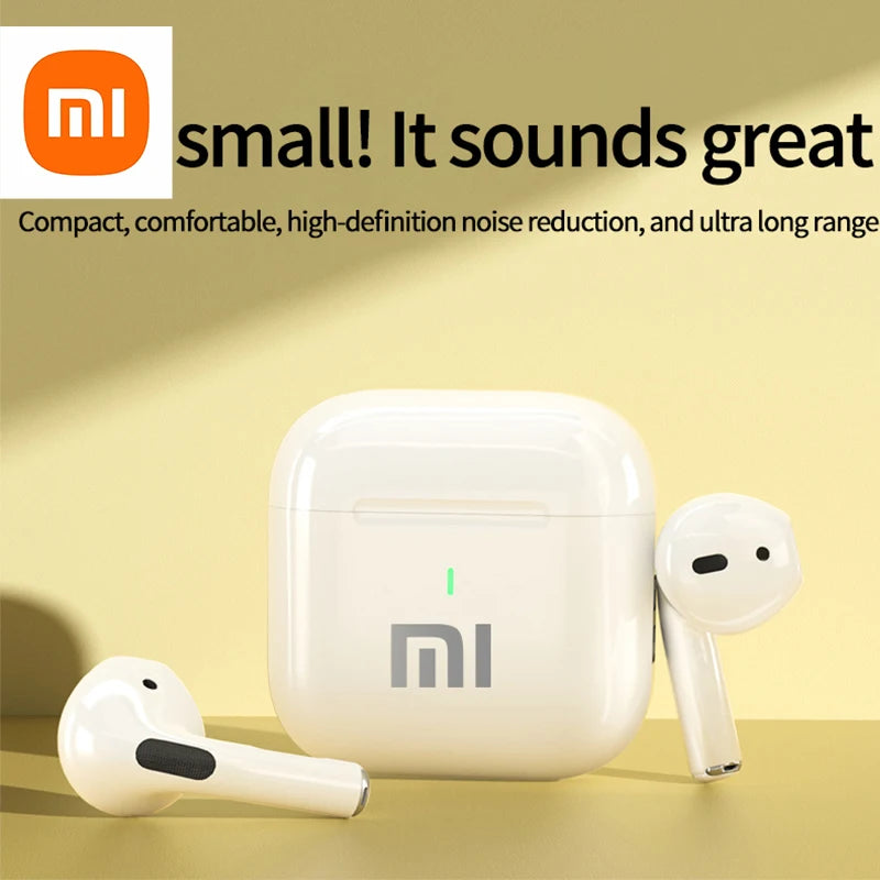 XIAOMI Wireless In Ear Headphone AP05 HiFi Stereo Sound Headphone Buds5 Bluetooth5.3 Headset With Silicone Case For Android iOS